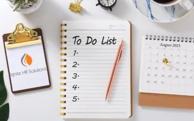 HR To Do : August